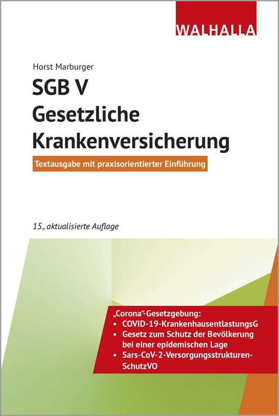 Cover for Marburger · SGB V - Gesetzliche Krankenve (Book)