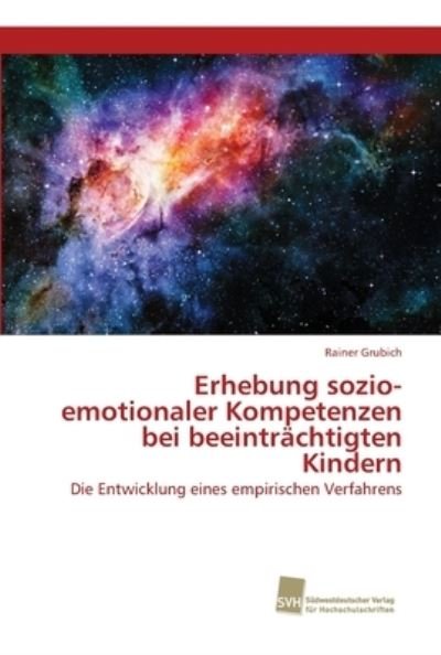 Cover for Grubich · Erhebung sozio-emotionaler Komp (Bok) (2018)