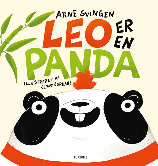 Cover for Arne Svingen · Leo er en panda (Innbunden bok) [1. utgave] (2022)