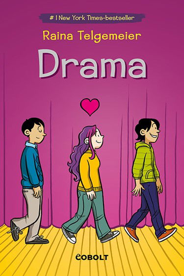 Cover for Raina Telgemeier · Drama (Bound Book) [1. Painos] (2024)