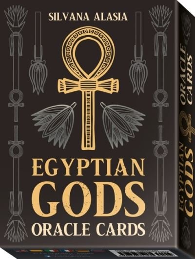Cover for Alasia, Silvana (Silvana Alasia) · Egyptian Gods Oracle Cards (Flashcards) (2022)