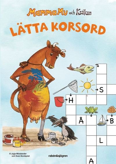 Mamma Mu och Kråkan Lätta korsord - Jujja Wieslander - Board game - Rabén & Sjögren - 9789129705591 - September 15, 2017