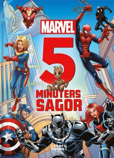 Cover for 5-minuters sagor : Marvel (Map) (2022)