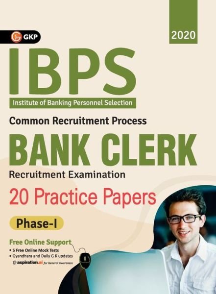 Cover for Gkp · Ibps Bank Clerk 2020-21 20 Practice Papers (Phase I) (Paperback Bog) (2020)