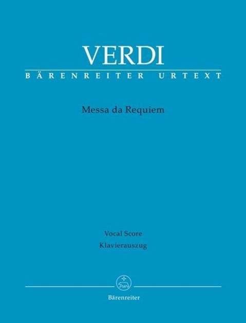Cover for Verdi · Messa da Requiem, Klavierauszug (Buch)