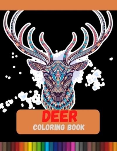 Deer Coloring Book - DXL Print - Boeken - Independently Published - 9798582382591 - 16 december 2020