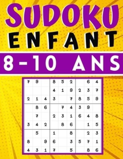 Cover for Sudoku Enfant Mino Print · Sudoku enfant 8-10 Ans (Paperback Book) (2020)