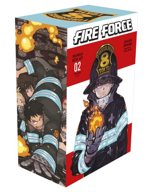 Cover for Atsushi Ohkubo · Fire Force Manga Box Set 2 (Vol.7-11) - Fire Force Manga Box Set (Paperback Bog) (2024)