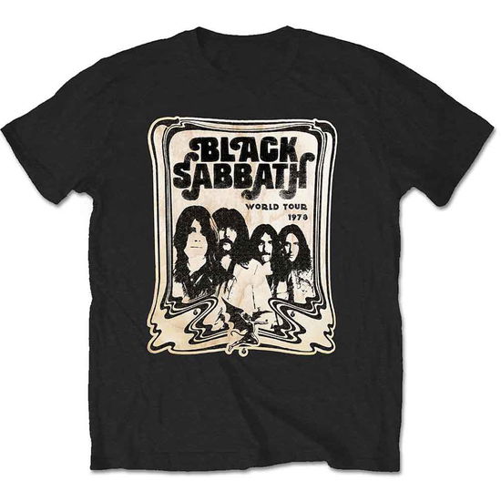 Cover for Black Sabbath · Black Sabbath Unisex T-Shirt: World Tour 1978 (T-shirt)