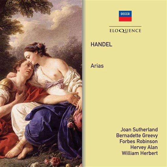 Cover for Handel / Sutherland,joan / Greevy,bernadette · Handel Arias (CD) (2017)