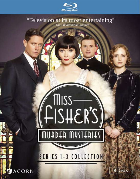 Cover for Miss Fisher's Murder Mysteries: Series 1-3 (Blu-Ray) (2016)