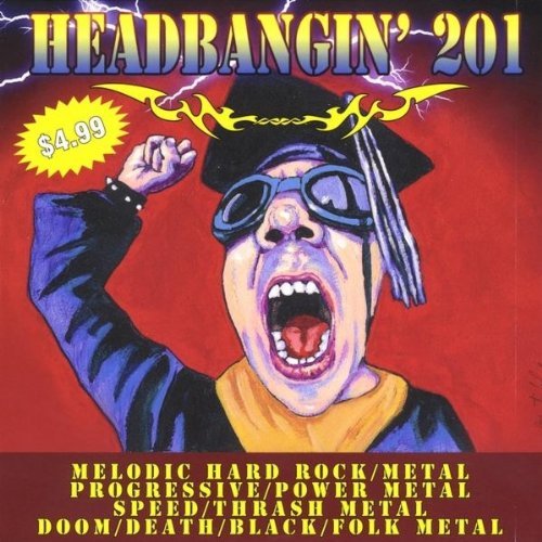 Cover for Headbangin' 201 / Various (CD) (2008)