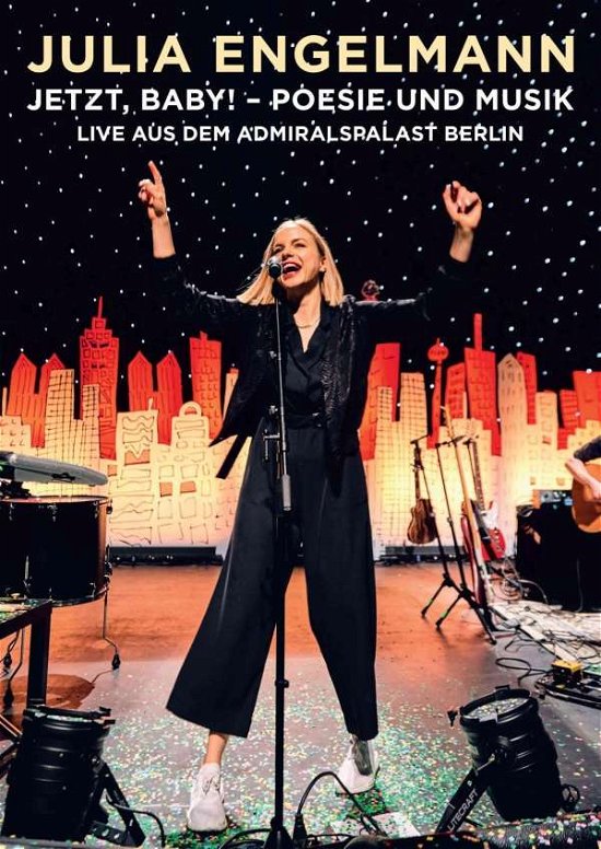 Cover for Julia Engelmann · Jetzt,baby! - Poesie Und Musik (DVD) (2018)