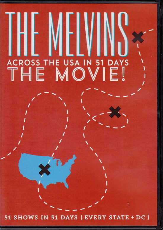 Cover for The Melvins · Across the USA in 51 Days: the Movie! (DVD) (2015)