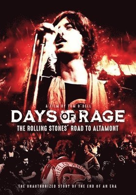 Cover for The Rolling Stones · Days of Rage: Road to Altamont (DVD) (2020)