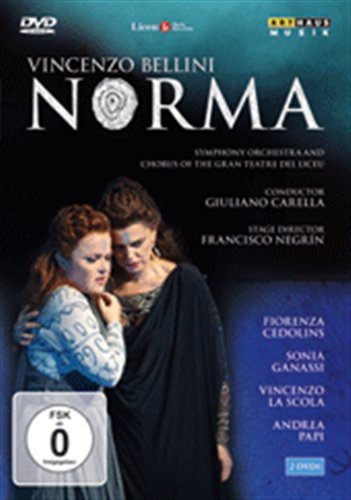 Cover for Bellini / Cedolins / Ganassi / La Scola / Carella · Norma (DVD) [Widescreen edition] (2009)