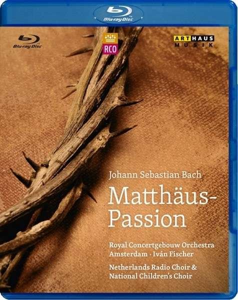 Cover for Bach,j.s. / Padmore / Netherlands Radio Choir · Matthaus-passion (Blu-ray) (2013)