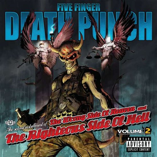 Cover for Five Finger Death Punch · Wrong Side of Heaven &amp; Righteous Side of Hell 2 [Explicit Content] (CD) (2013)