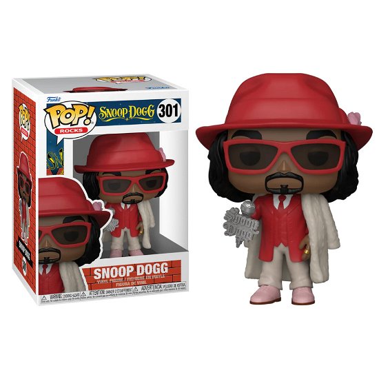 Pop Rocks Englewood Snoop Dogg in Fur Coat - Pop Rocks Englewood - Merchandise - Funko - 0889698693592 - December 9, 2022