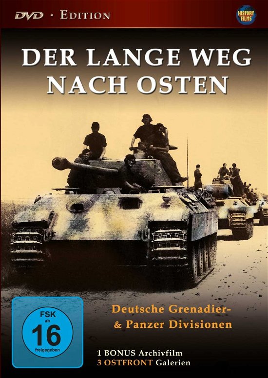 Lange Weg nach Osten, 1 DVD - Movie - Bøger - Alive Bild - 4260110581592 - 15. februar 2019