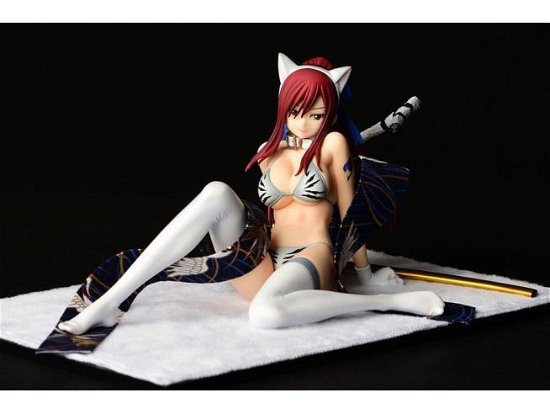 Cover for Orcatoys · Fairy Tail Statue 1/6 Erza Scarlet - White Tiger C (Leksaker) (2024)