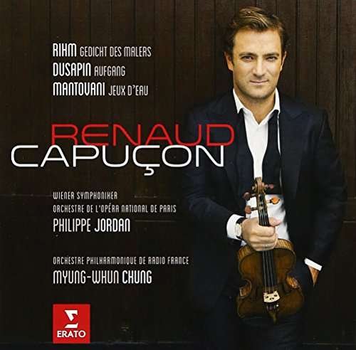 Cover for Renaud Capucon · Mantovani. Dusapin. Rihm (CD) (2016)