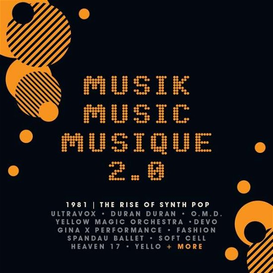 Cover for Musik Music Musique 2.0 The Rise Of Synth Pop (Clamshell) (CD) (2021)