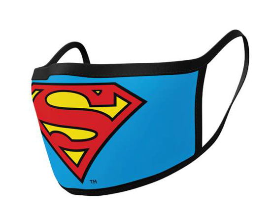 Superman Logo Face Covering (Pack Of 2) - Superman - Merchandise - SUPERMAN - 5050293855592 - 1. september 2020