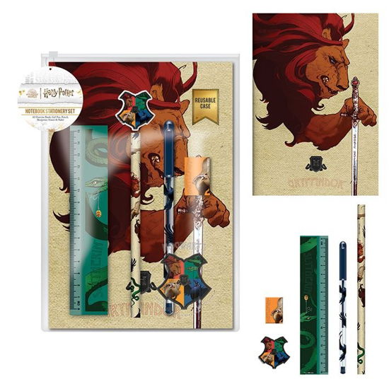 Cover for Pyramid International · Harry Potter: Intricate Houses Exercise Book Stationery Set (set Cancelleria) (Toys)