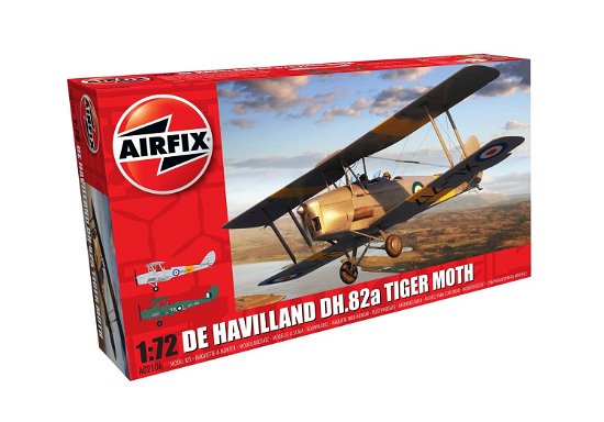 Dehavilland Tiger Moth - Airfix - Merchandise - Airfix-Humbrol - 5055286649592 - 