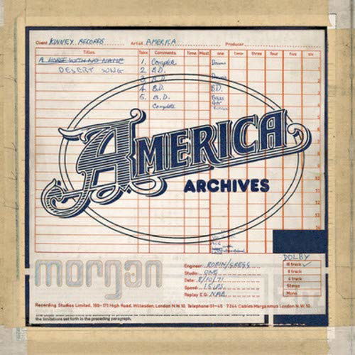 Archives - America - Musik - PEAK - 5056083205592 - 9. august 2019