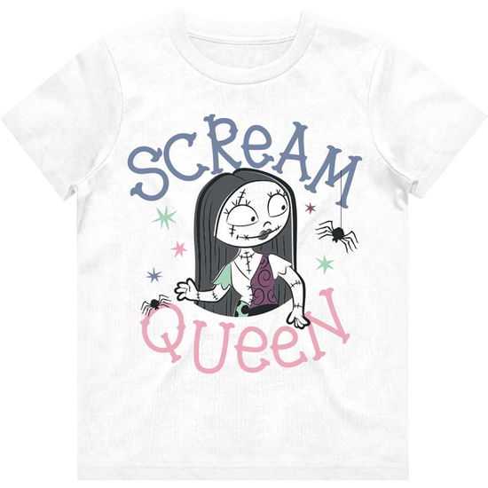 Cover for Nightmare Before Christmas - The · The Nightmare Before Christmas Kids Girls T-Shirt: Scream Queen (White) (5-6 Years) (T-shirt) [size 5-6yrs] (2022)