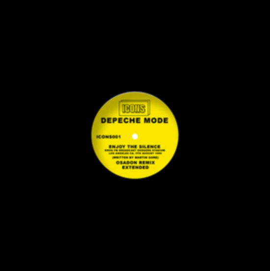 Cover for Depeche Mode · Enjoy The Silence (Yellow Vinyl) (LP) (2024)