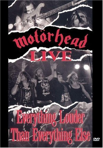 Cover for Motörhead · Everything Louder Than Everyth (DVD) (2021)