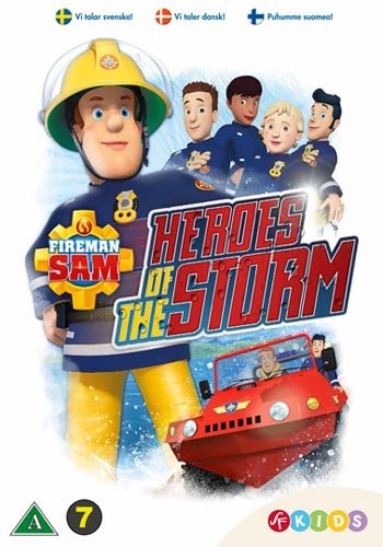 Cover for Brandmand Sam · BRANDMAND SAM - Stormens helte (DVD) (2018)