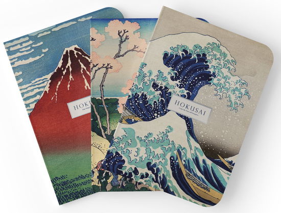 The Great Wave - 3 Pack Of Notebooks - S - Hokusai - Gadżety -  - 8435497279592 - 