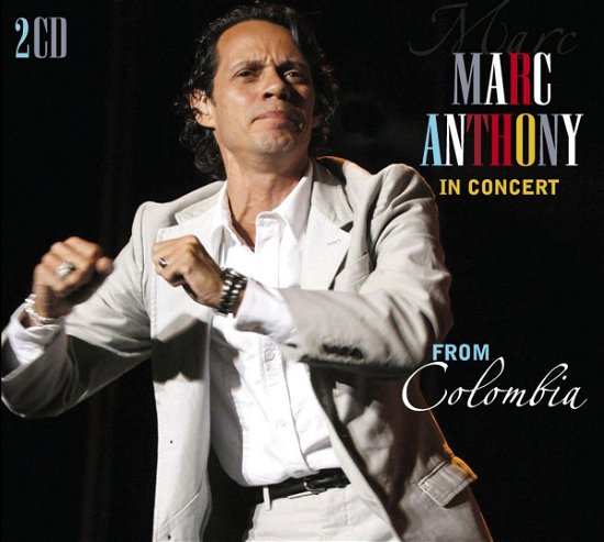 Cover for Marc Anthony  · In Concert From Colombia (CD)
