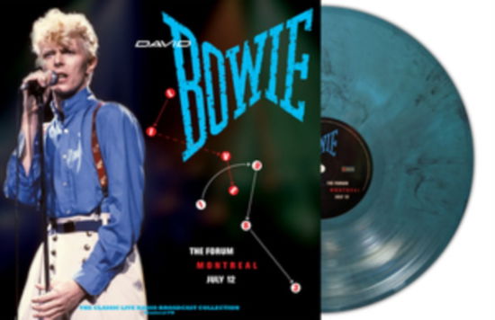 Cover for David Bowie · Live at the Forum Montreal 1983 (Turquoise Marble (LP) (2022)