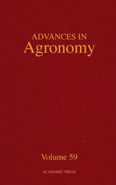 Cover for Sparks, Donald L, Ph. · Advances in Agronomy - Advances in Agronomy (Gebundenes Buch) (1997)