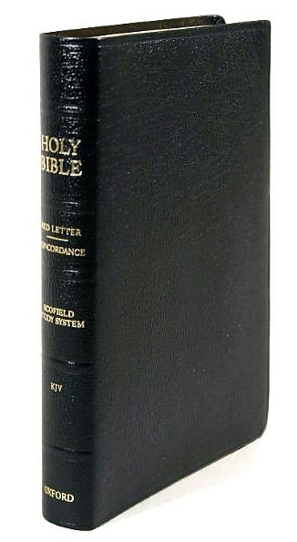 Cover for Oxford University Press · Old Scofield Study Bible-kjv-classic (Læderbog) [Black Bonded] (1999)