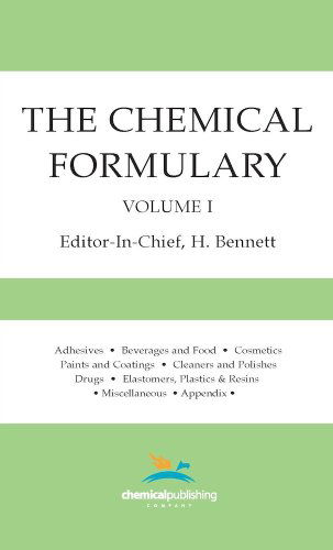 The Chemical Formulary, Volume 1: Volume 1 - H. Bennett - Books - Chemical Publishing Co Inc.,U.S. - 9780820602592 - March 1, 1933