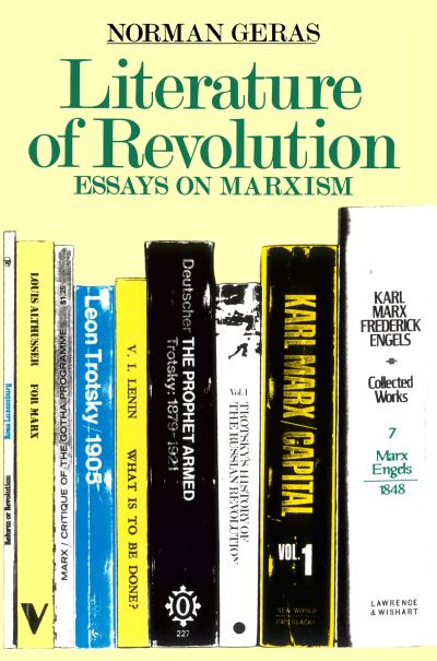 Cover for Norman Geras · Literature of Revolution: Essays on Marxism (Paperback Book) (1986)