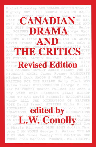Cover for Canadian Drama and the Critics: Revised Edition (Pocketbok) [Second edition] (1995)