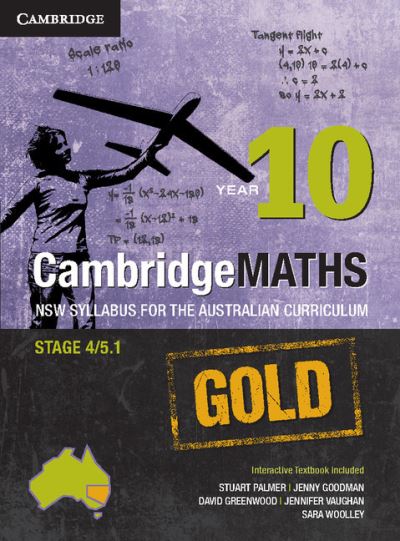 Cover for Stuart Palmer · Cambridge Mathematics GOLD NSW Syllabus for the Australian Curriculum Year 9 Pack and Hotmaths (Book) (2023)