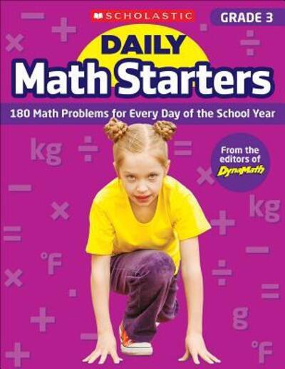 Cover for Bob Krech · Daily Math Starters : Grade 3 : 180 Math Problems for Every Day of the School Year (Paperback Book) (2018)