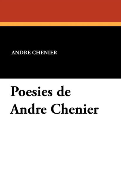 Cover for Andre Chenier · Poesies De Andre Chenier (Paperback Book) (2025)