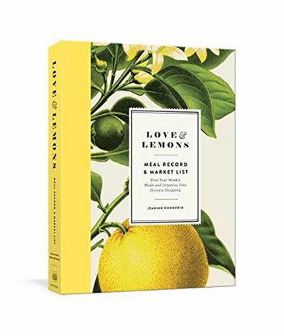 Cover for Jeanine Donofrio · Love and Lemons: Meal Record and Market List (Book) (2018)