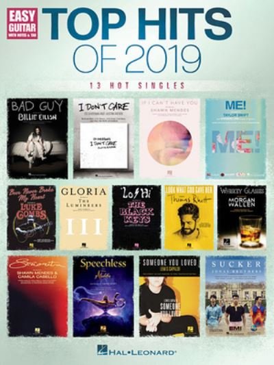Cover for Hal Leonard Publishing Corporation · Top Hits of 2019 (Pocketbok) (2019)