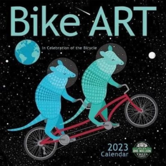 Cover for Amber Lotus Publishing · Bike Art 2023 Wall Calendar - Square (Kalender) (2022)