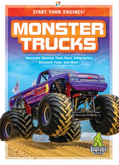 Cover for Martha London · Monster Trucks - Start Your Engines (Hardcover Book) (2021)